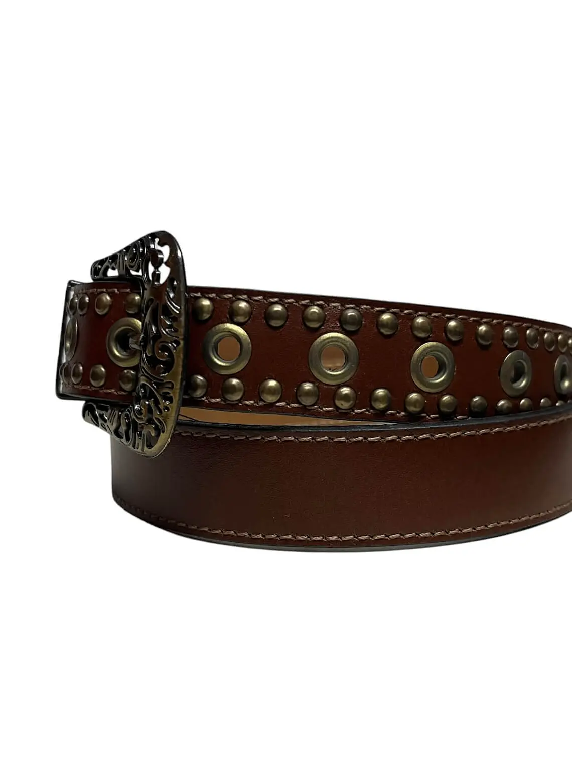 CINTURON DE CUERO INGER cognac 3