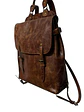 Mochila de Cuero PEDRO PABLO almendra - Miniatura 3