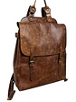 Mochila de Cuero PEDRO PABLO almendra - Miniatura 4