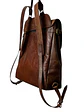 Mochila de Cuero PEDRO PABLO almendra - Miniatura 6