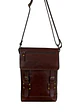 Morral de Cuero LUCIA castagno - Miniatura 1