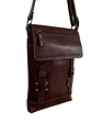 Morral de Cuero LUCIA castagno - Miniatura 3