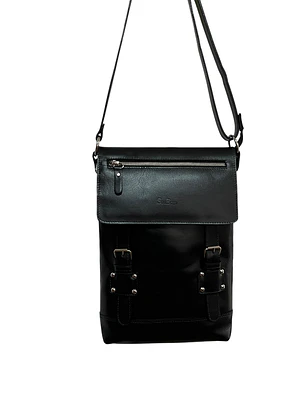 Morral de Cuero LUCIA negro