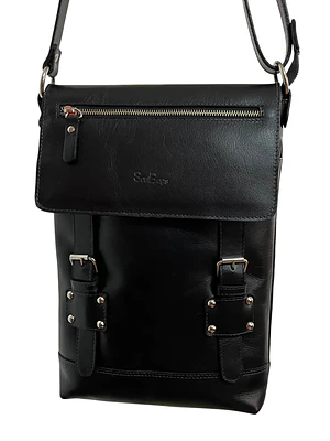 Morral de Cuero LUCIA negro