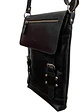 Morral de Cuero LUCIA negro - Miniatura 3