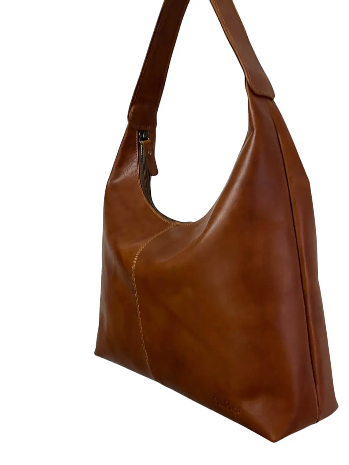 Cartera de Cuero FREYA curry 2