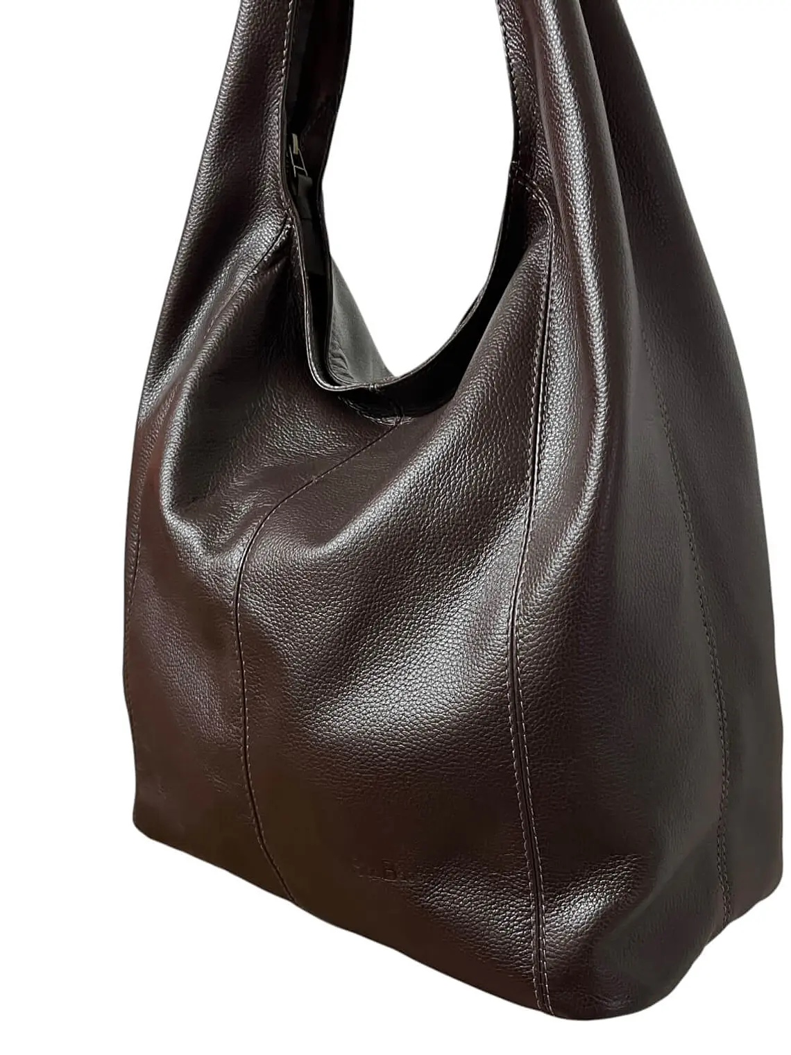 Cartera de Cuero IRMA chocolate 2