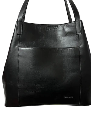 Cartera de Cuero BLIS negro