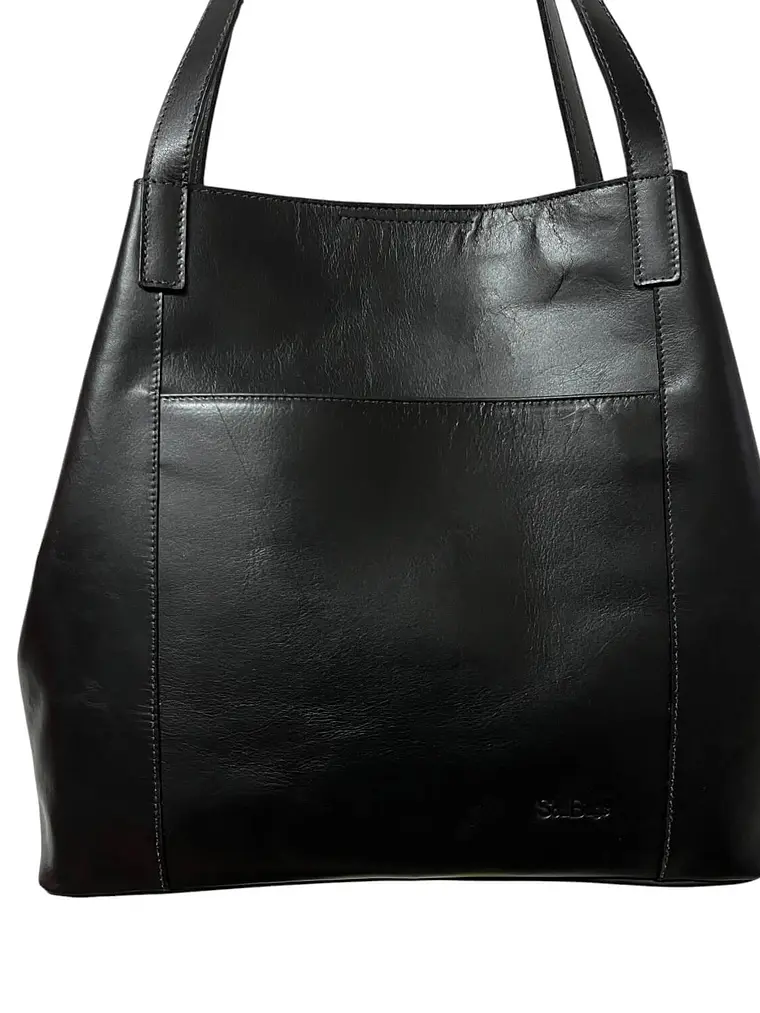Cartera de Cuero BLIS negro 2