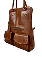 Cartera de Cuero HAYDEE curry - Miniatura 4