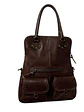 Cartera de Cuero HAYDEE castaño - Miniatura 1