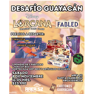 Desafío Guayacán - Fabled 🐘✨