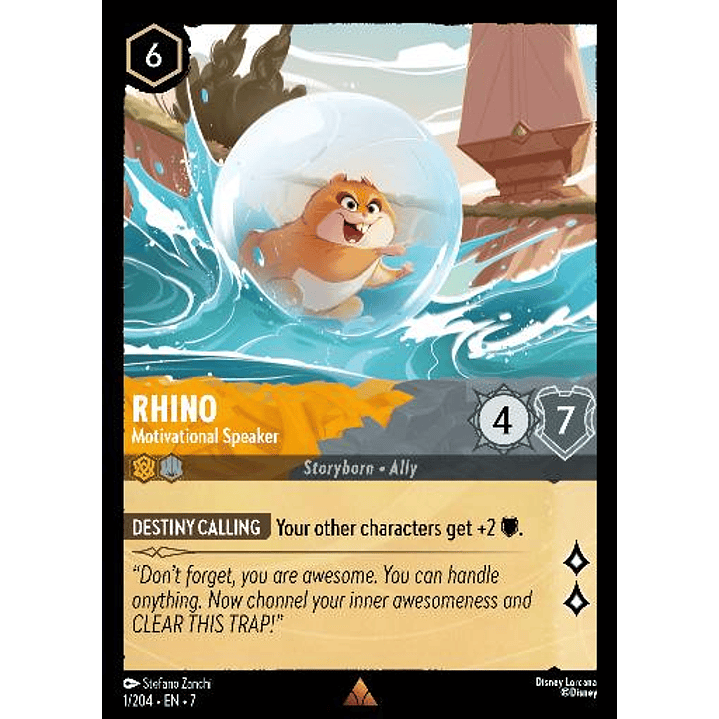 001/204 Rhino - Motivational Speaker 1