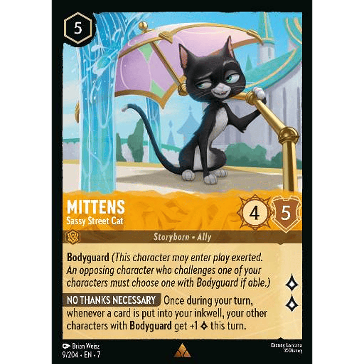 009/204 Mittens - Sassy Street Cat 1