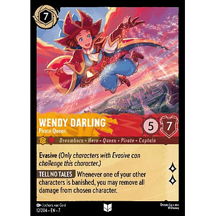 012/204 Wendy Darling - Pirate Queen
