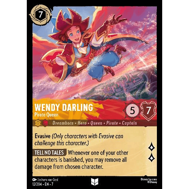 012/204 Wendy Darling - Pirate Queen 1