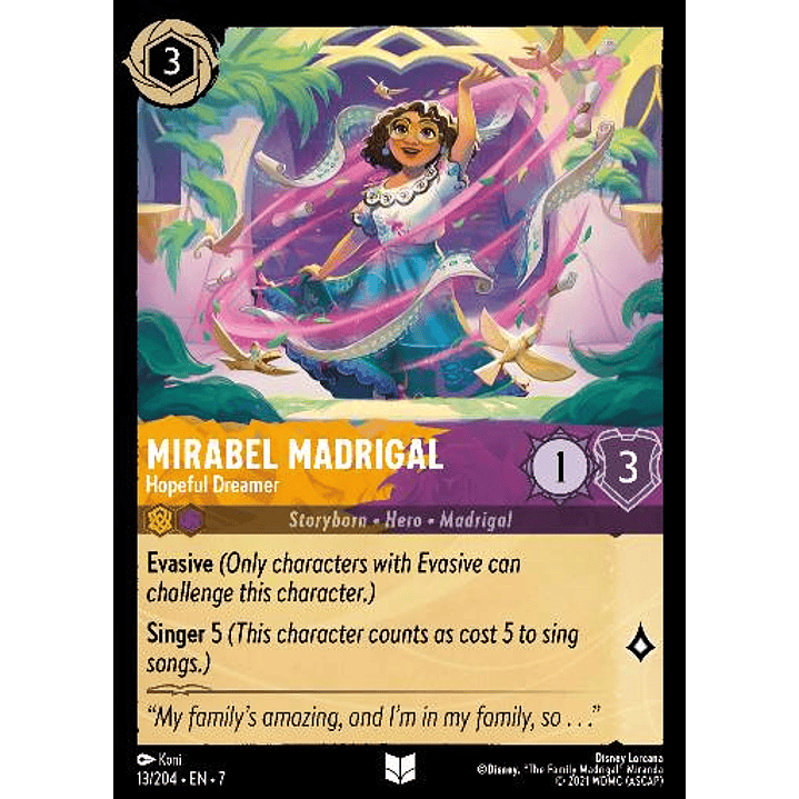 013/204 Mirabel Madrigal - Hopeful Dreamer 1