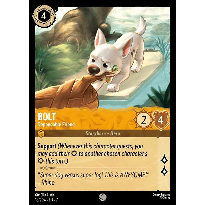 018/204 Bolt - Dependable Friend 1