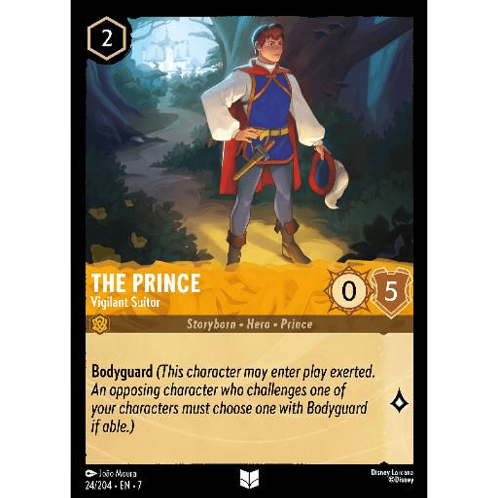 024/204 The Prince - Vigilant Suitor 1