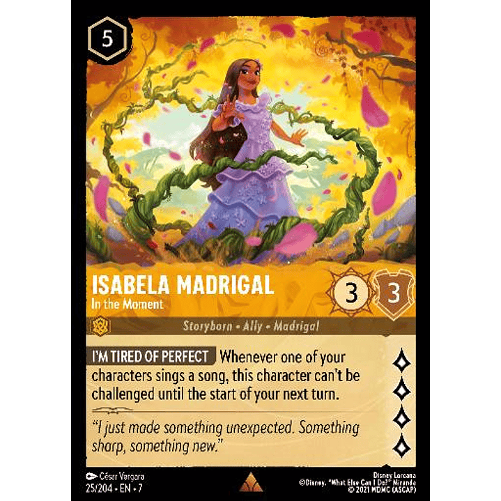 025/204 Isabela Madrigal - In the Moment 1