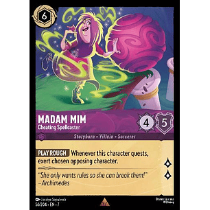 056/204 Madam Mim - Cheating Spellcaster