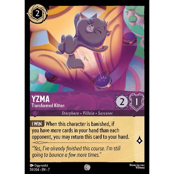 059/204 Yzma - Transformed Kitten 1