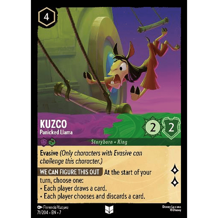 071/204 Kuzco - Panicked Llama 1