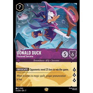 073/204 Donald Duck - Flustered Sorcerer