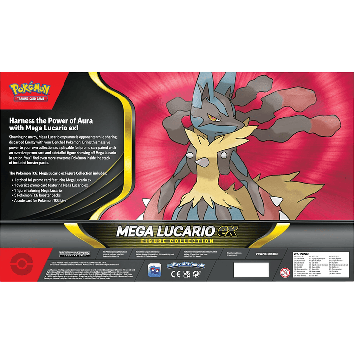 Pokémon TCG – Mega Lucario Figure Collection | Inglés 2