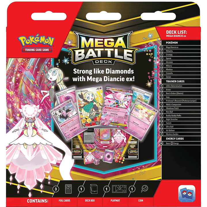 Pokémon TCG – Battle Deck M Diancie EX | Inglés 2