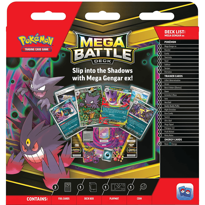 Pokémon TCG – Battle Deck M Gengar EX | Inglés 2