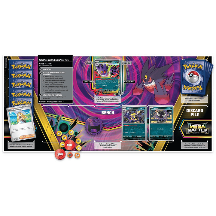 Pokémon TCG – Battle Deck M Gengar EX | Inglés 6