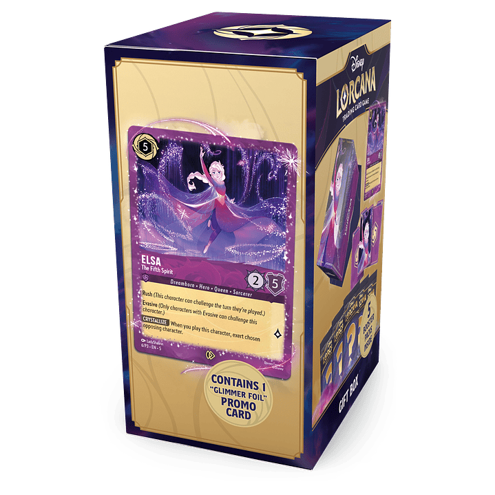 Gift Set Disney Lorcana TCG – Elsa the Fifth Spirit 4