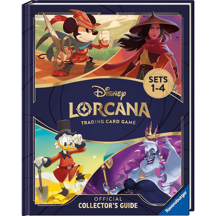 [PREVENTA] Disney Lorcana - Official Collector's Guide - Sets 1-4 1