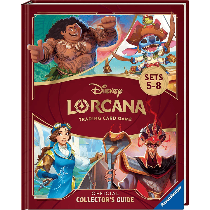 [PREVENTA] Disney Lorcana - Official Collector's Guide - Sets 5-8 1