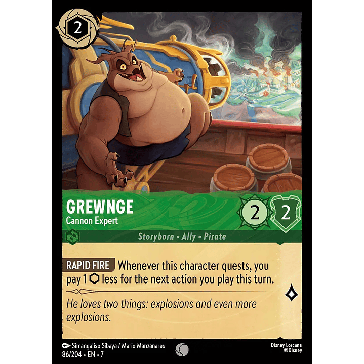 086/204 Grewnge - Cannon Expert 1