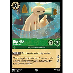087/204 Baymax - Low Battery