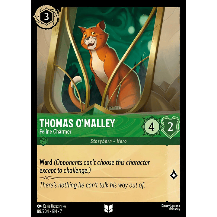 088/204 Thomas O'Malley - Feline Charmer 1