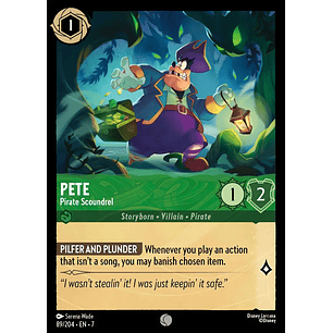 089/204 Pete - Pirate Scoundrel