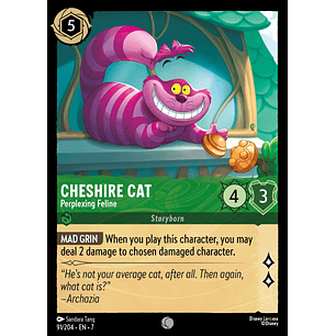 091/204 Cheshire Cat - Perplexing Feline