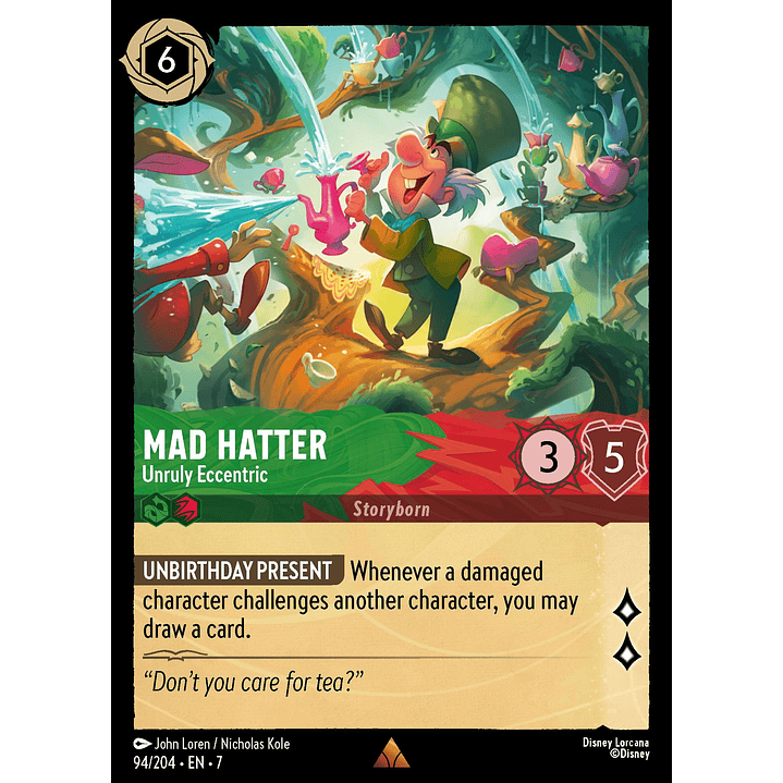 094/204 Mad Hatter - Unruly Eccentric 1
