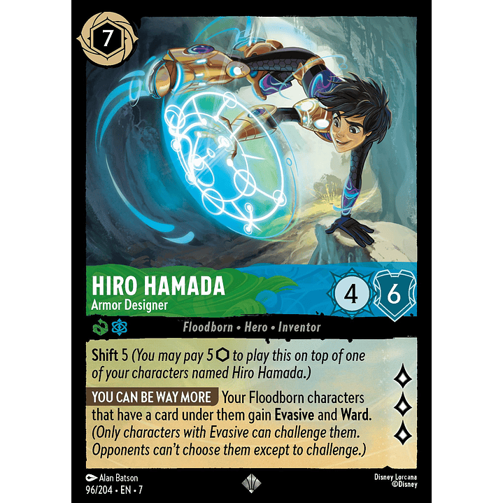 096/204 Hiro Hamada - Armor Designer 1