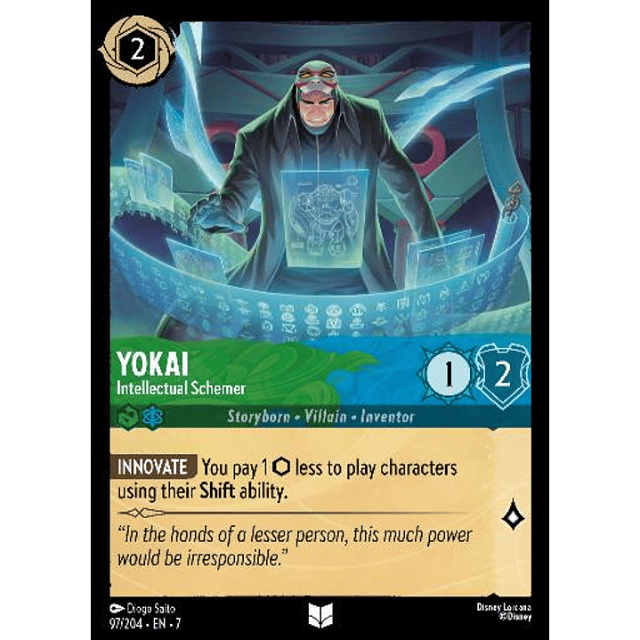 097/204 Yokai - Intellectual Schemer 1