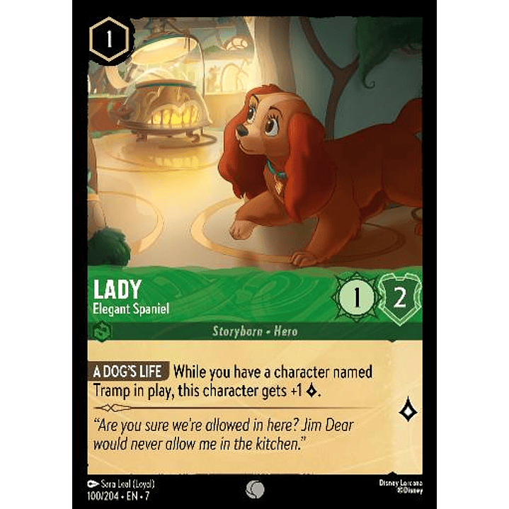 100/204 Lady - Elegant Spaniel 1