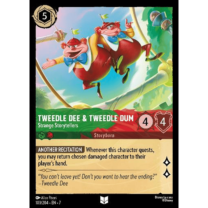 103/204 Tweedle Dee & Tweedle Dum - Strange Storytellers 1