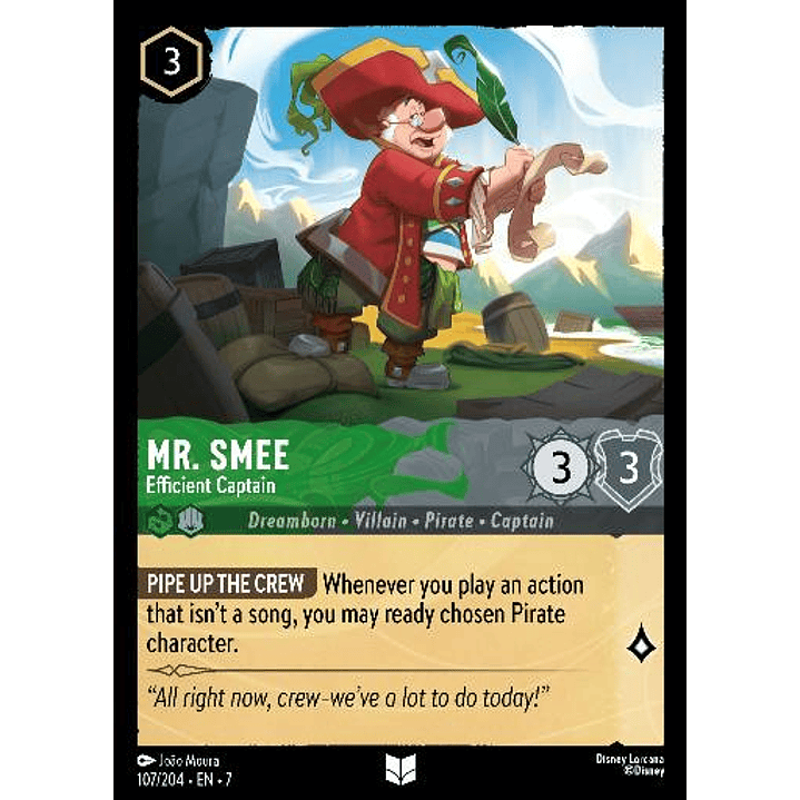 107/204 Mr. Smee - Efficient Captain 1