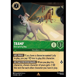 110/204 Tramp - Enterprising Dog