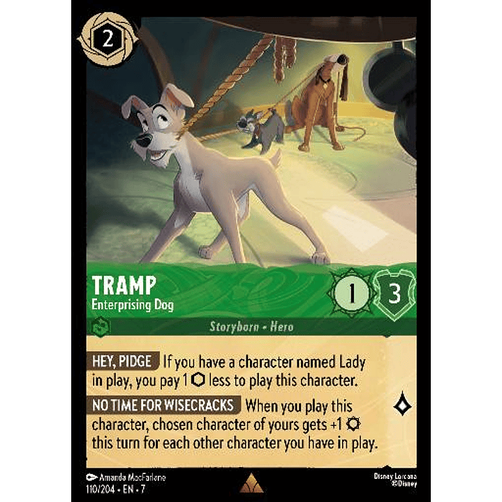 110/204 Tramp - Enterprising Dog 1