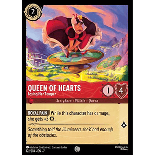 122/204 Queen of Hearts - Losing Her Temper