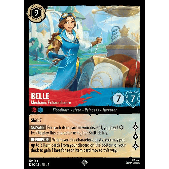126/204 Belle - Mechanic Extraordinaire 1